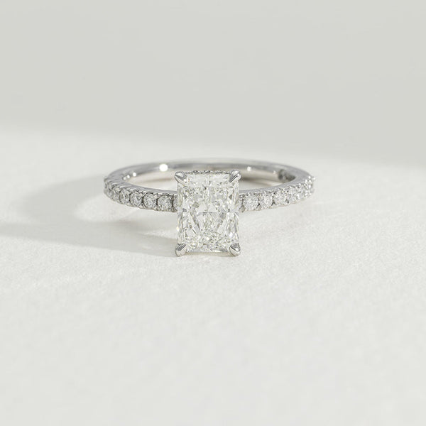 Sofia | 1.5ct Radiant Natural Diamond Engagement Ring