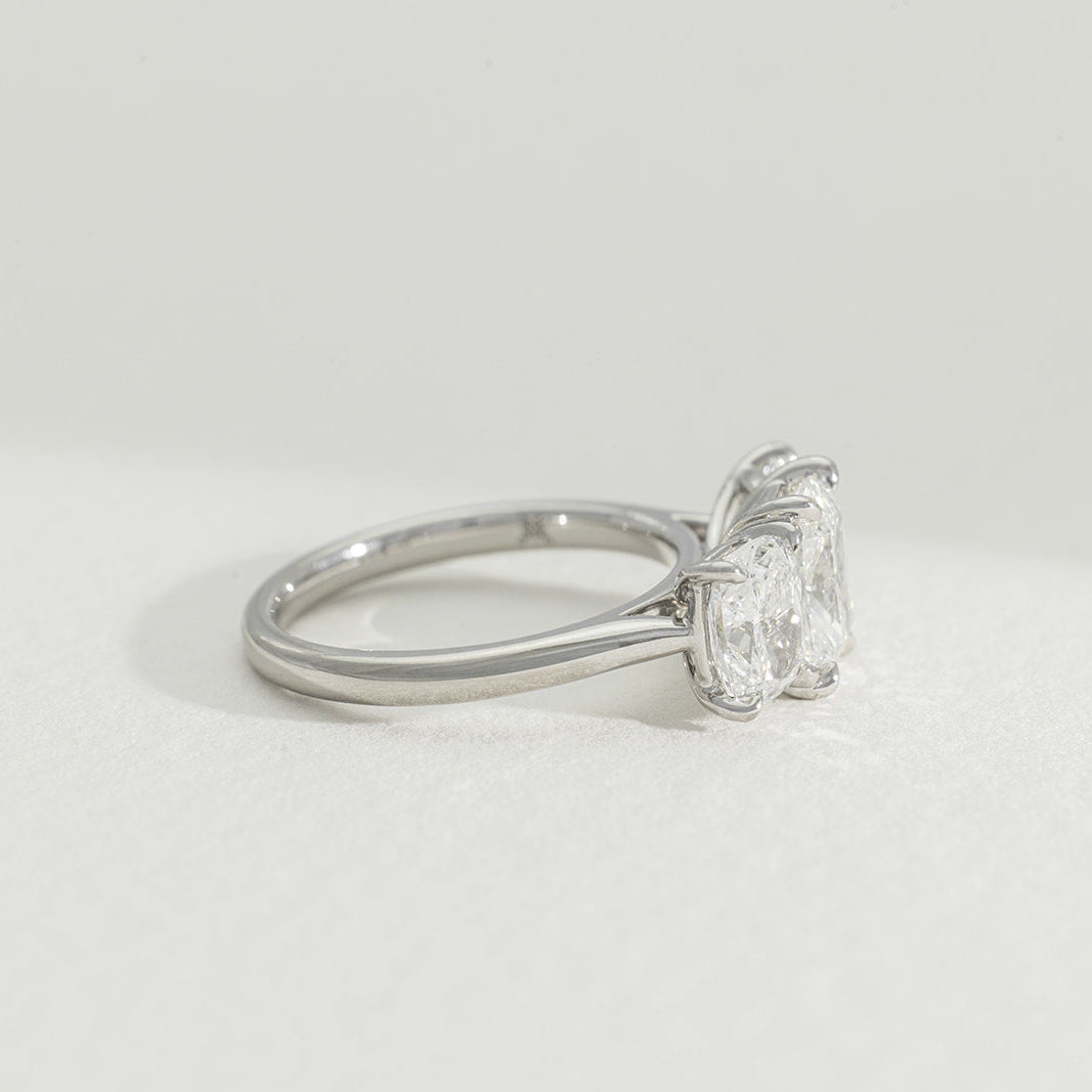 Gia | 3.5ct Elongated Cushion Lab Grown Diamond Engagement Ring