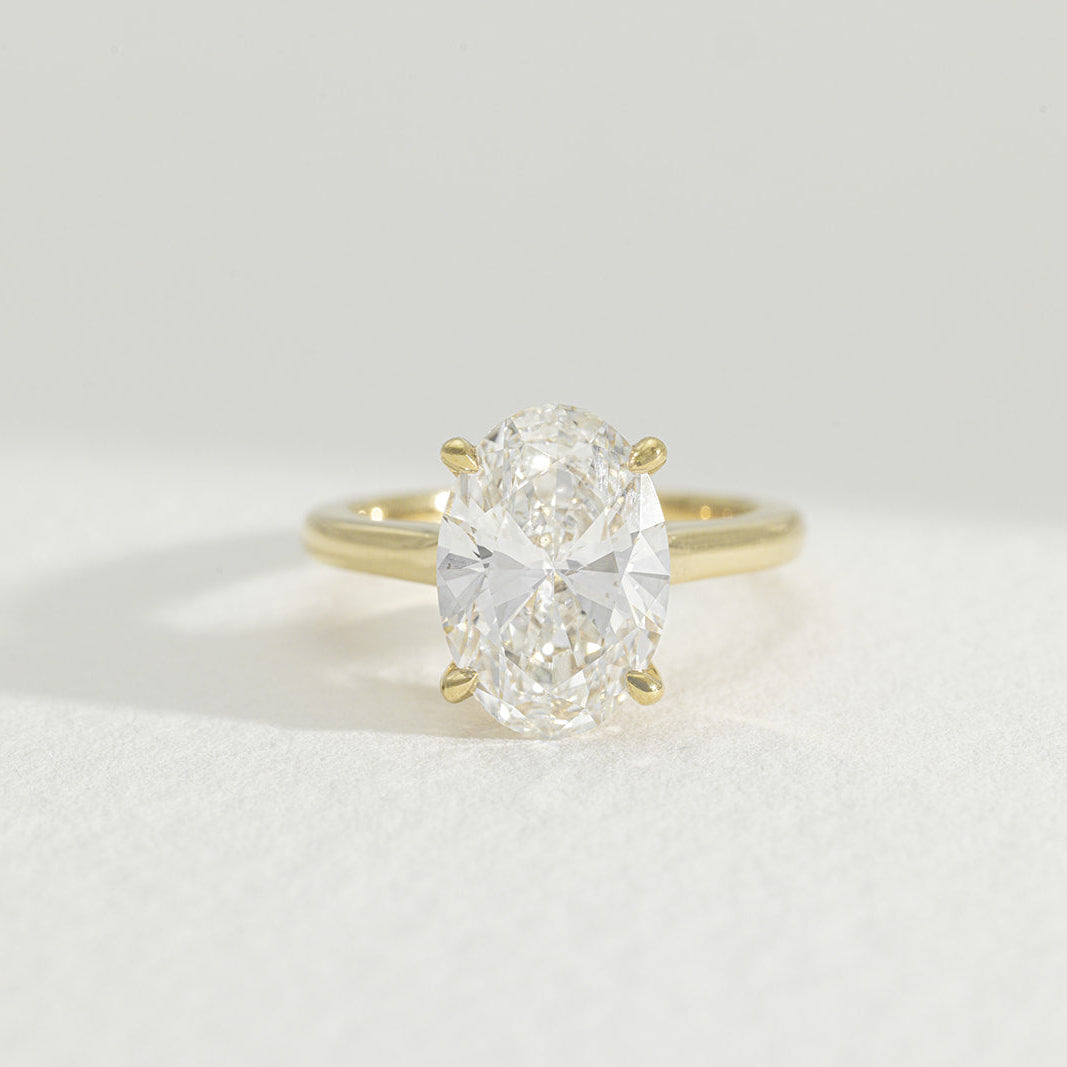 Helena | 4ct Oval Lab Grown Diamond Engagement Ring