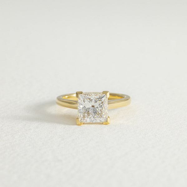 Annika | 2.5ct Princess Cut Lab Grown Diamond Engagement Ring