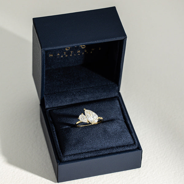 Carrie | 2.5ct Pear Lab Grown Diamond Engagement Ring