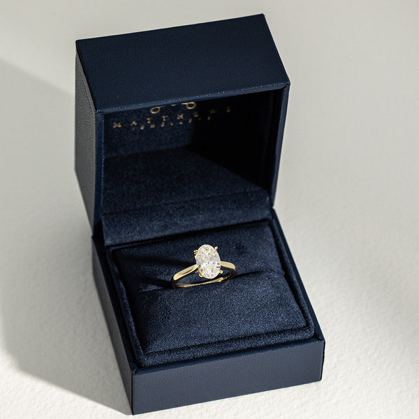 Helena | 2ct Oval Lab Grown Diamond Engagement Ring
