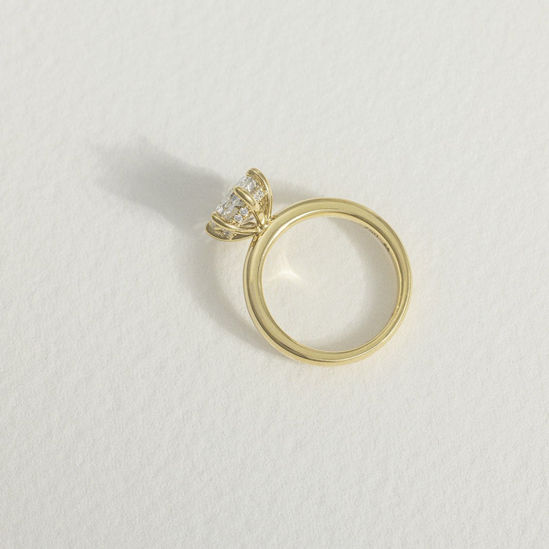 Azalea | 3.01ct Hexagon Lab Grown Diamond Engagement Ring