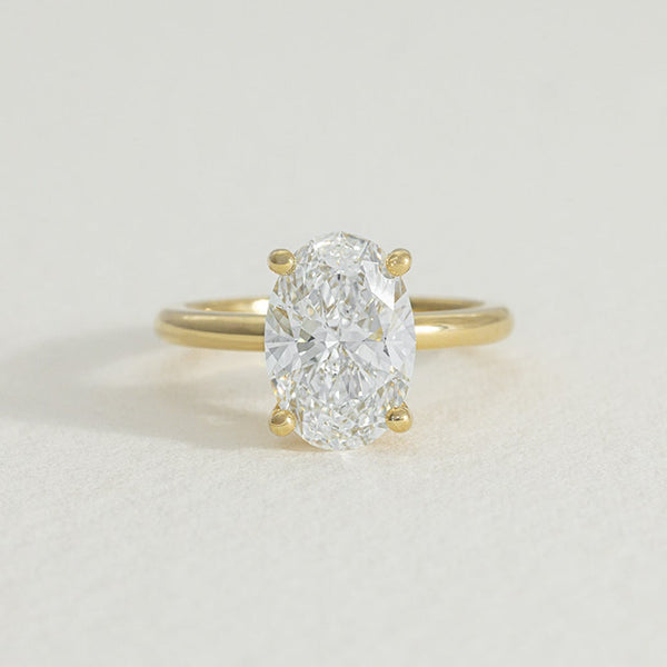 Helena | 3.07ct Oval Lab Grown Diamond Engagement Ring