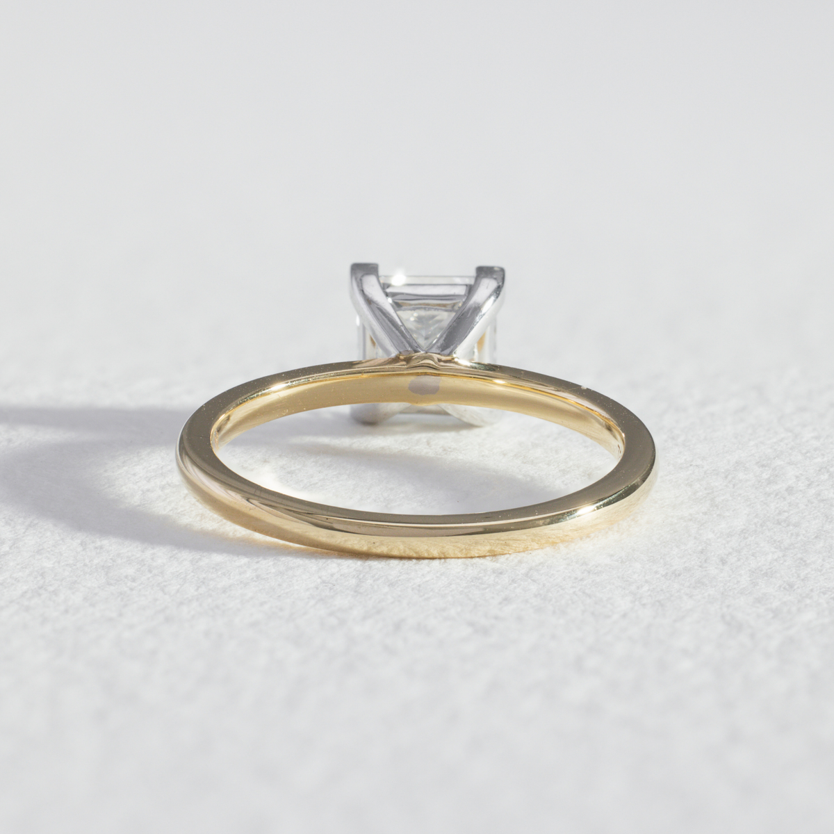 Annika | Princess Cut Diamond Solitaire Engagement Ring
