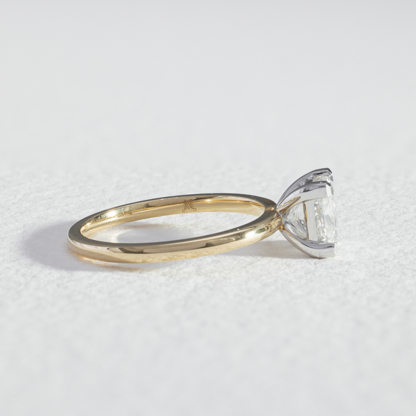 Annika | Princess Cut Diamond Solitaire Engagement Ring