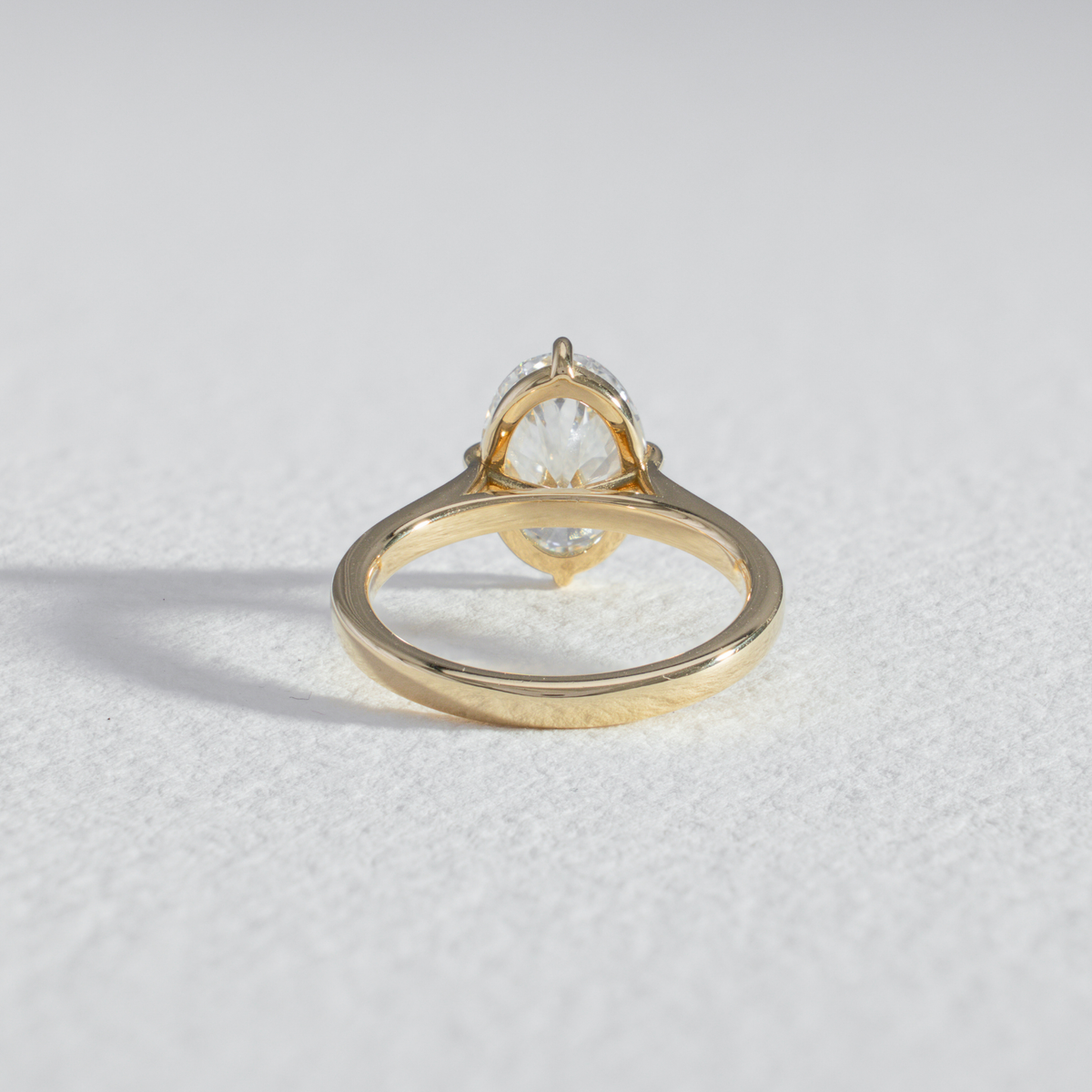 Compass Helena | Oval Diamond Solitaire Engagement Ring