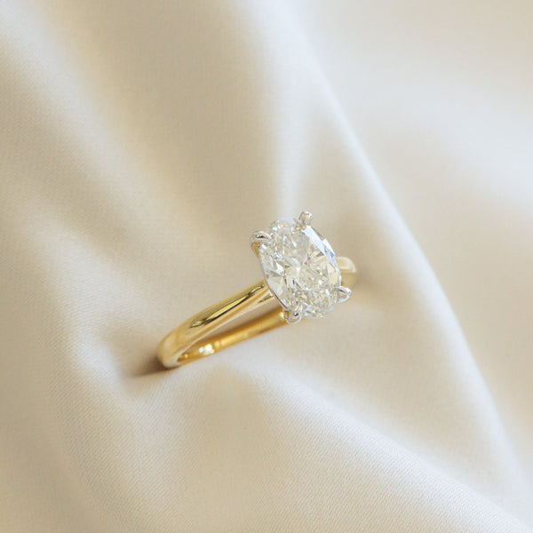 Helena | 2ct Oval Lab Diamond Engagement Ring