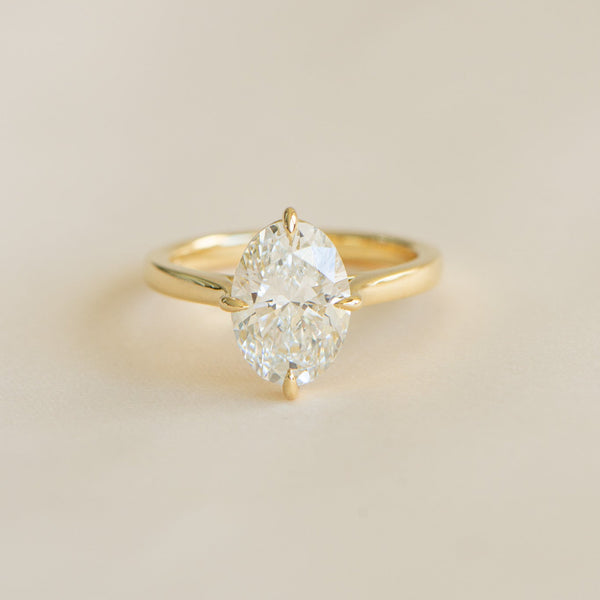 Compass Helena | 2.8ct Oval Lab Diamond Engagement Ring
