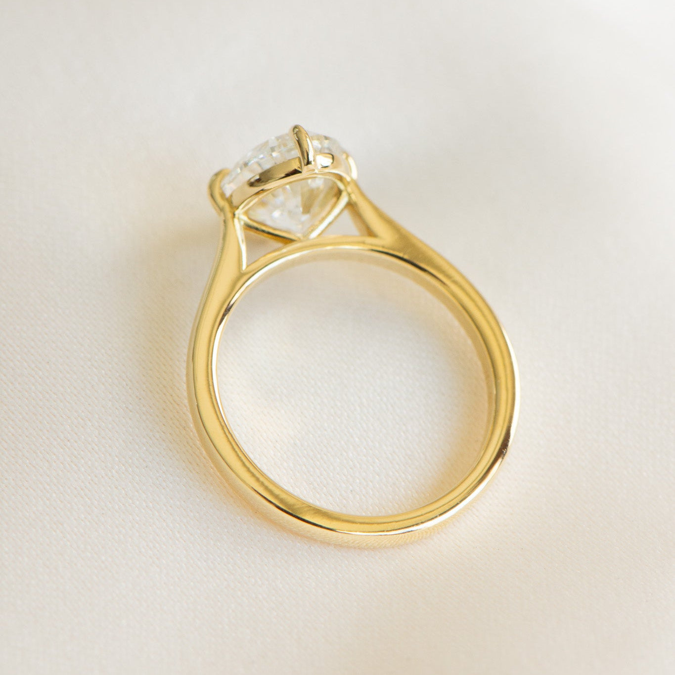 Compass Helena lab grown diamond oval ring, available online and in Matthews Jewellers Newcastle boutiques