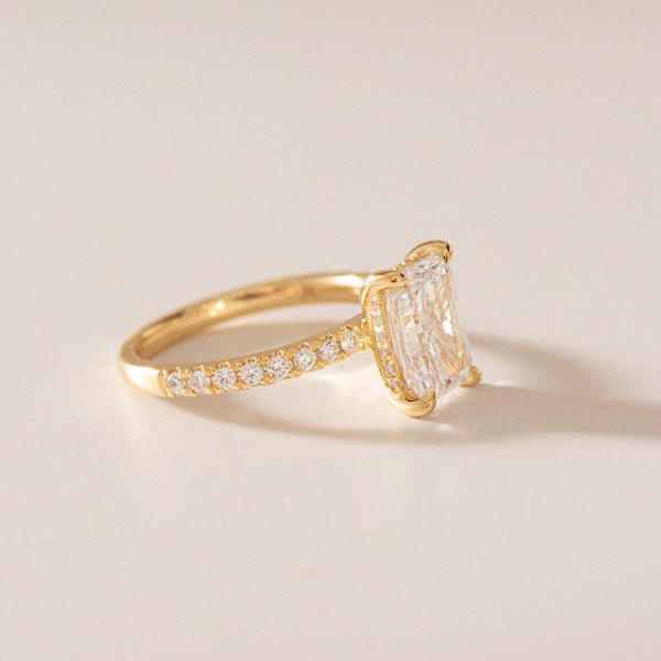 Sofia | 2.6ct Radiant Lab Diamond Engagement Ring