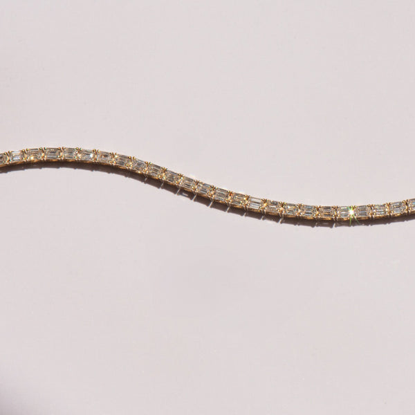 Emerald Tennis Bracelet