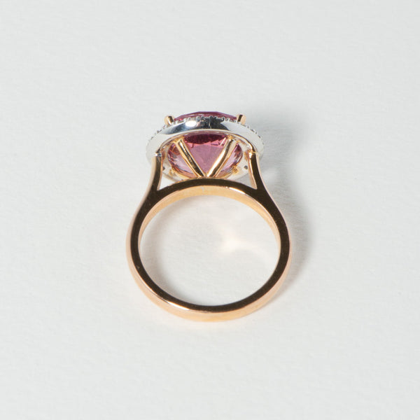 Pink Spinel Ring