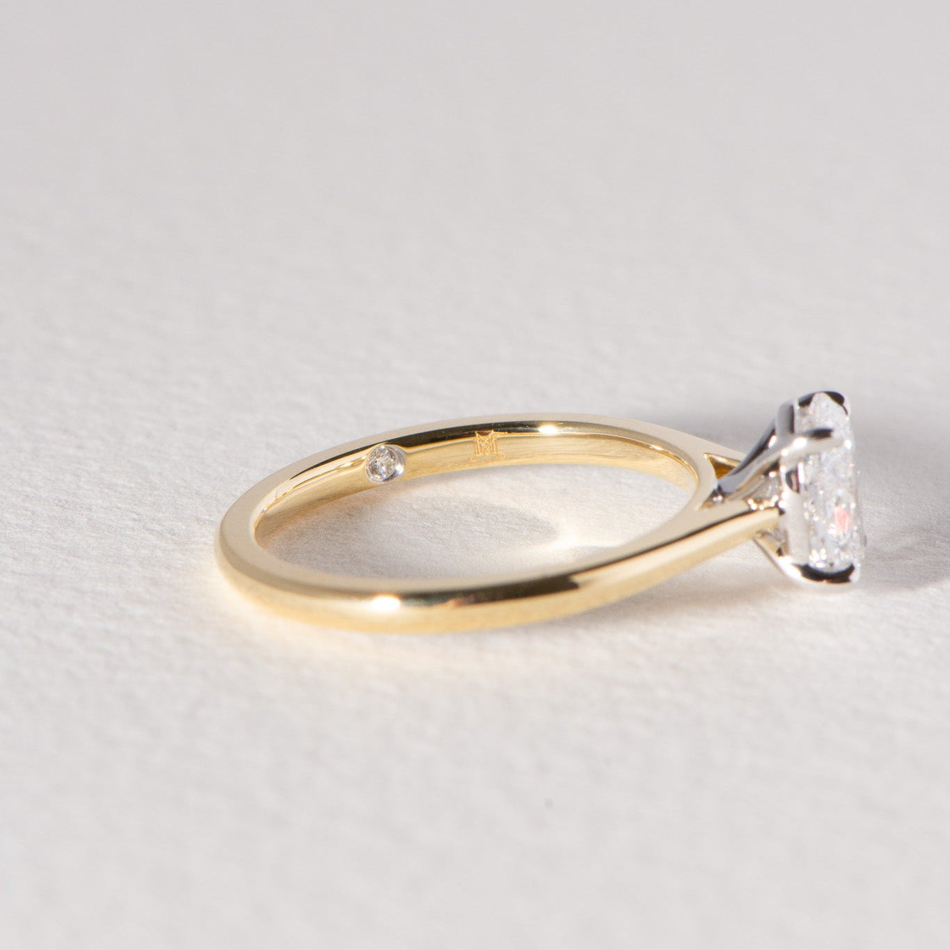 Matthews Jewellers Heritage Helena 1ct GIA-certified natural oval engagement ring, est. 1957