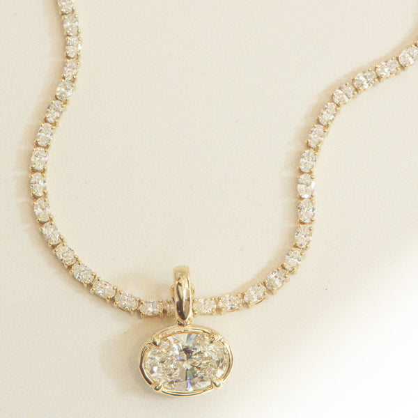 3ct Oval Tennis Bracelet
