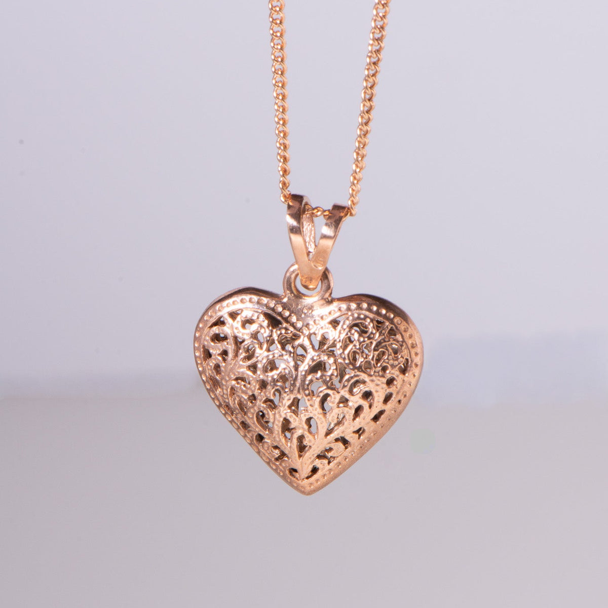Filigree Heart Pendant
