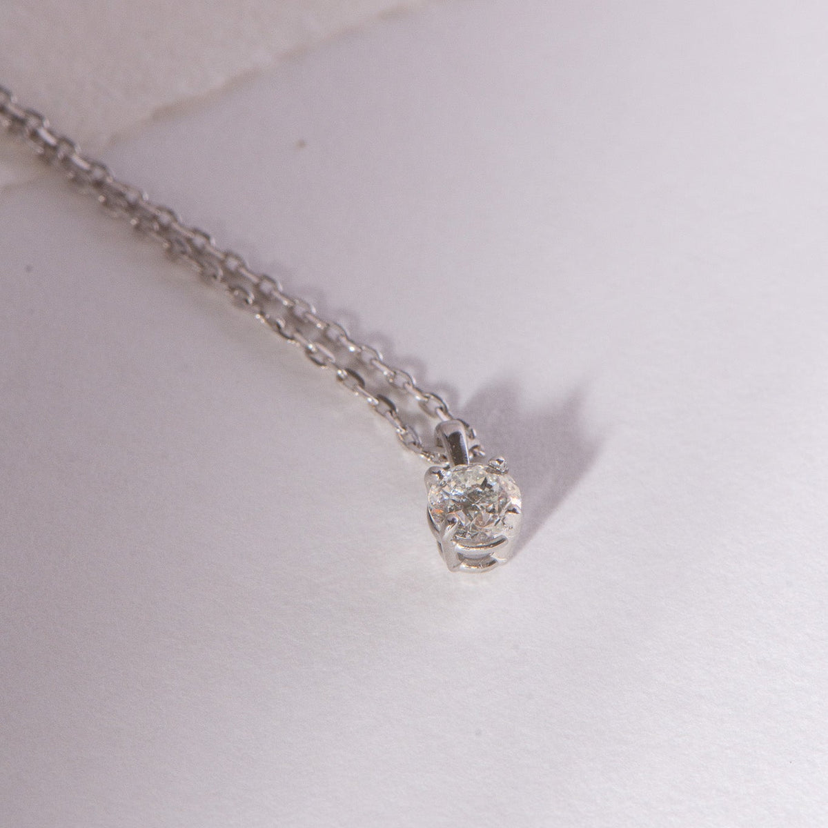 18k 0.30ct Diamond Pendant