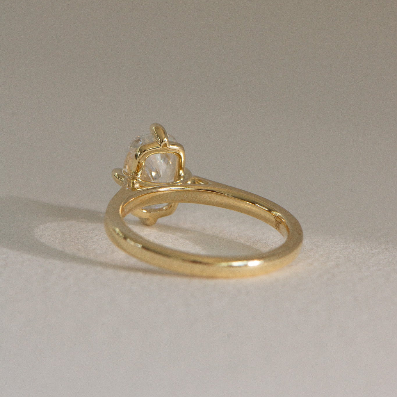 Elongated cushion lab grown diamond engagement ring, Compass Elora 2.04ct, IGI certified, Matthews Jewellers Newcastle