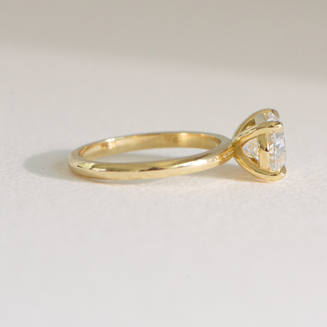 Matthews Jewellers East West Helena 2.55ct lab grown diamond east west oval ring, handcrafted since 1957