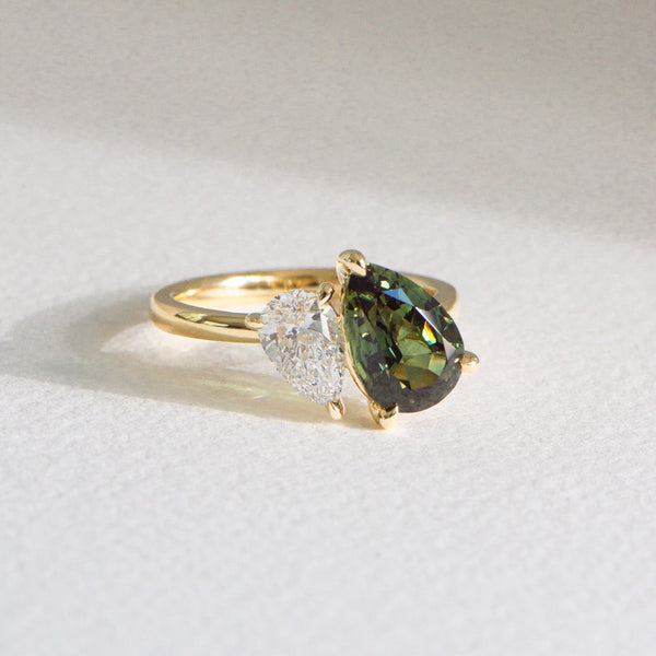 Sapphire Carrie | Australian Sapphire Engagement Ring