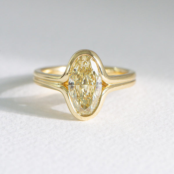 Everleigh | 2ct Oval Lab Diamond Engagement Ring