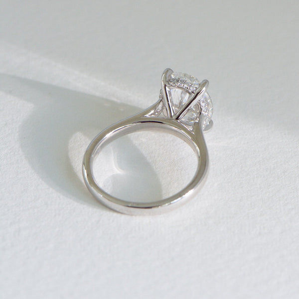 Helena | 4ct Oval Lab Diamond Engagement Ring