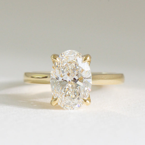 Helena | 3ct Oval Lab Diamond Engagement Ring