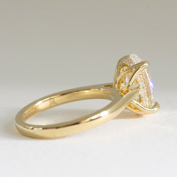Helena | 3ct Oval Lab Diamond Engagement Ring