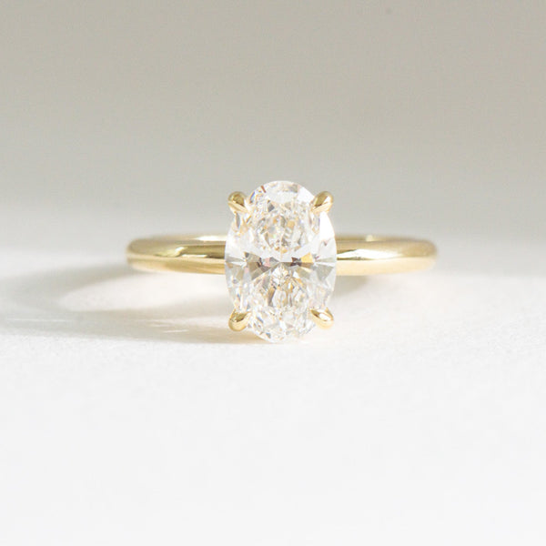 Helena | 2ct Oval Lab Diamond Engagement Ring