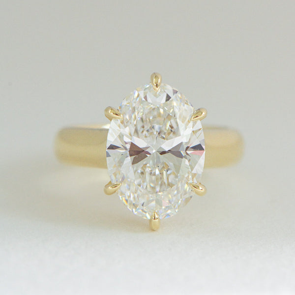 Helena | 6ct Oval Diamond Engagement Ring
