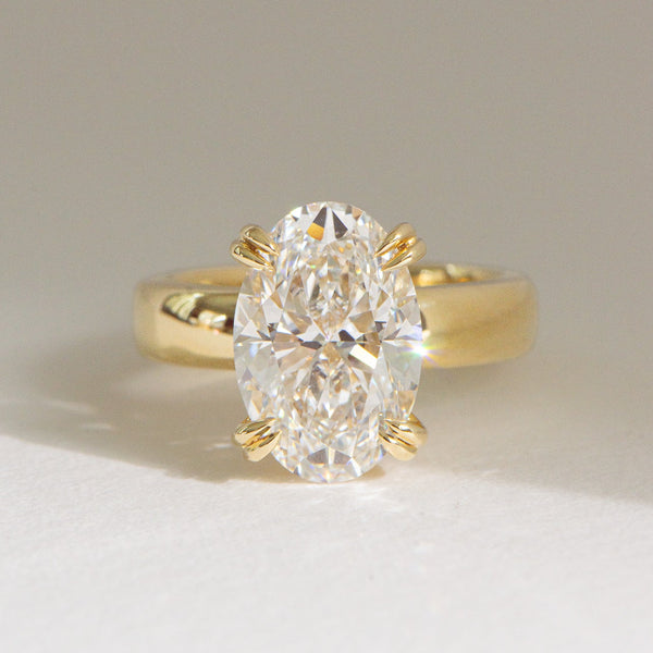 Elena | 5ct Oval Diamond Ring