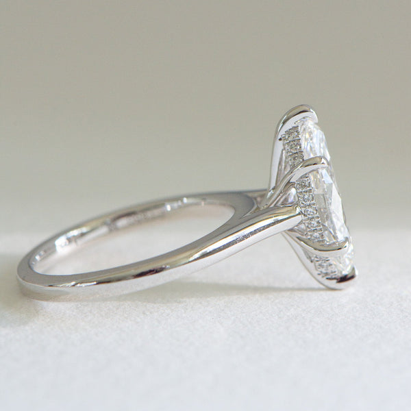 Freya | 2ct Marquise Lab Diamond Engagement Ring