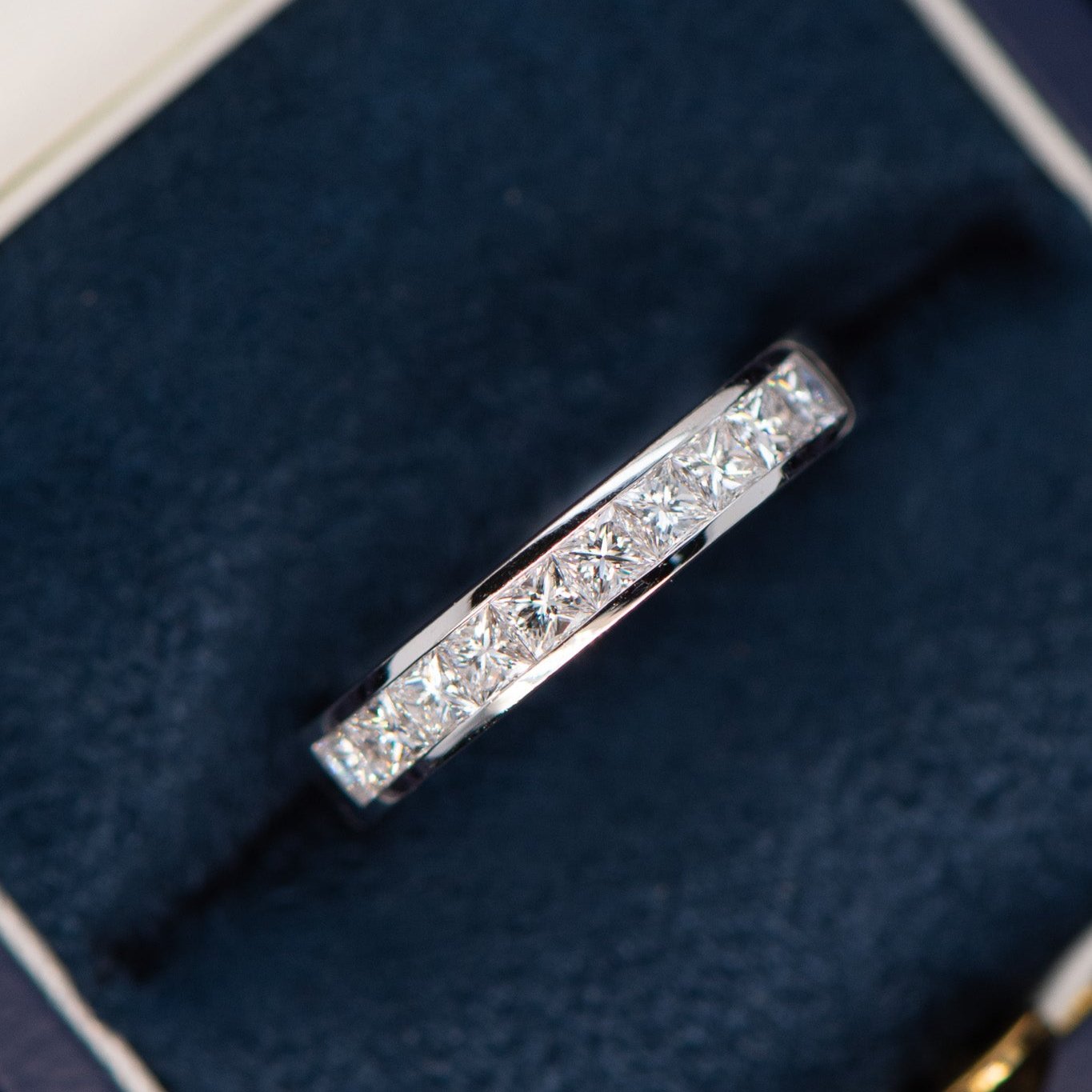 Anika Channel Set Princess Diamond Ring – Matthews Jewellers