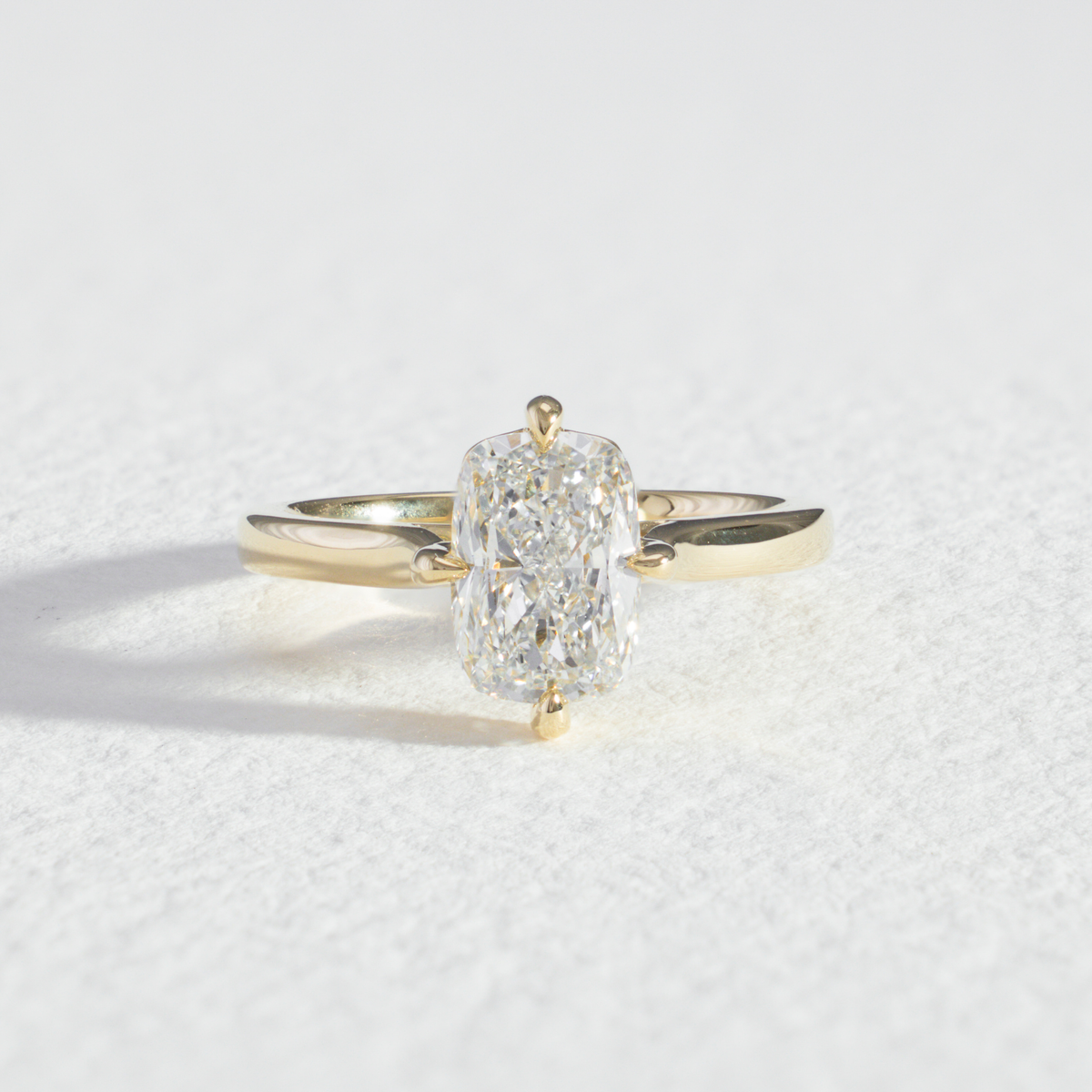 Compass Elora | Elongated Cushion Diamond Engagement Ring