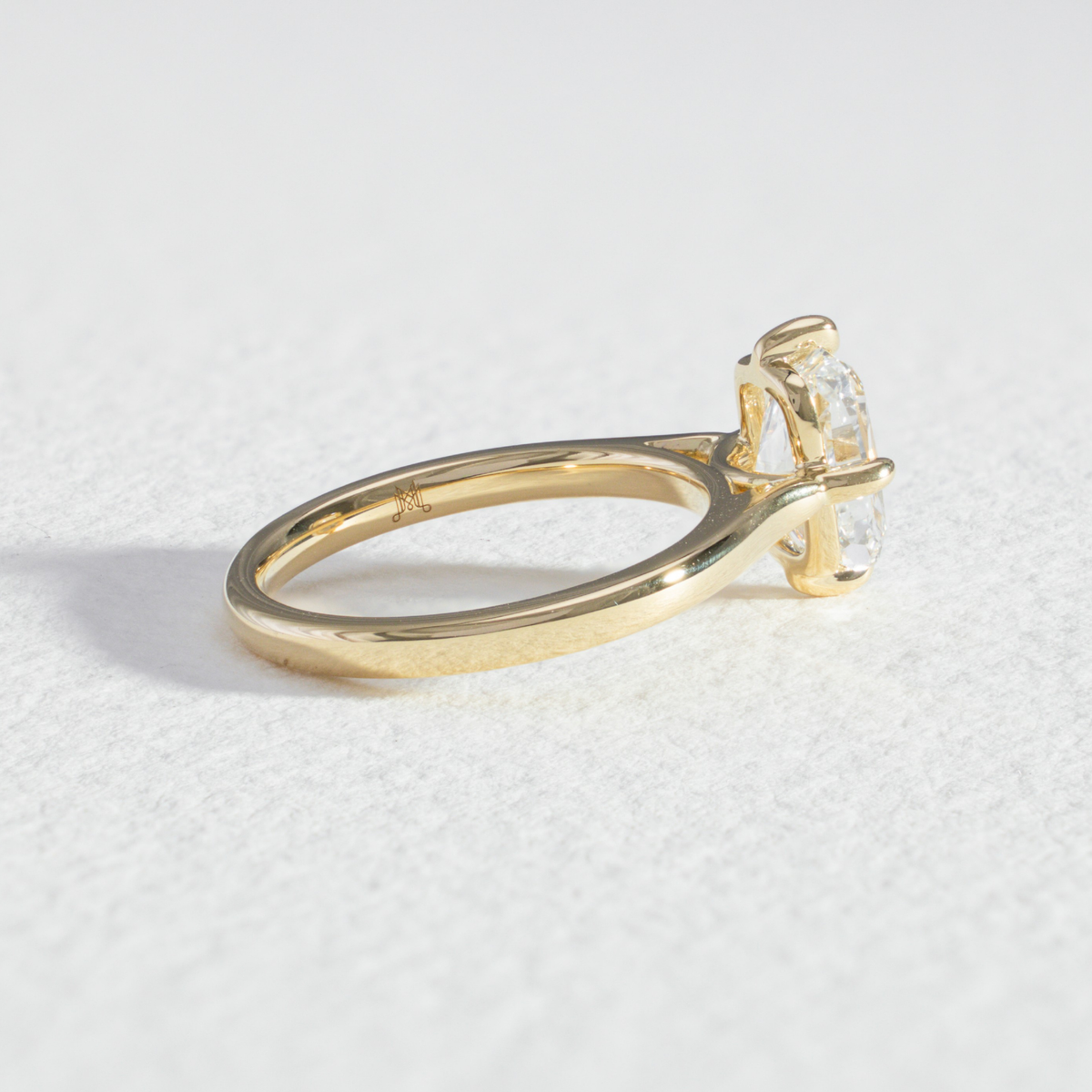Compass Elora | Elongated Cushion Diamond Engagement Ring