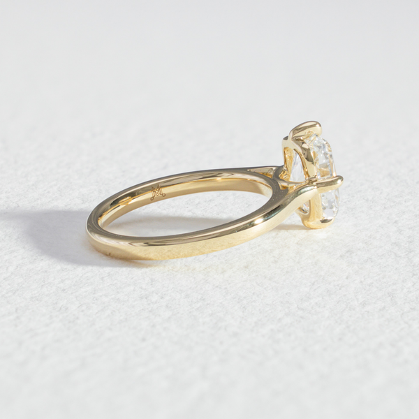 Compass Elora | Elongated Cushion Diamond Engagement Ring