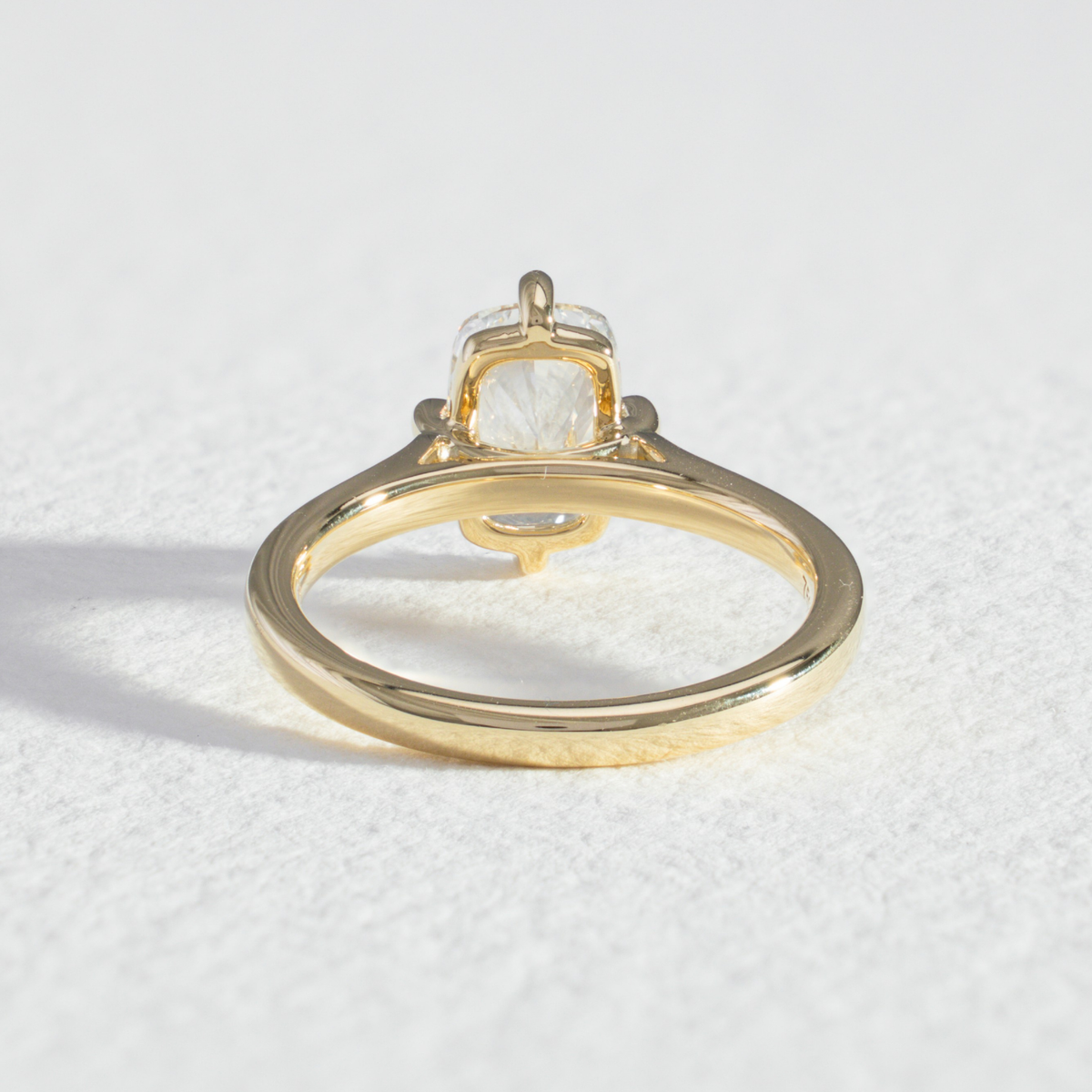 Compass Elora | Elongated Cushion Diamond Engagement Ring