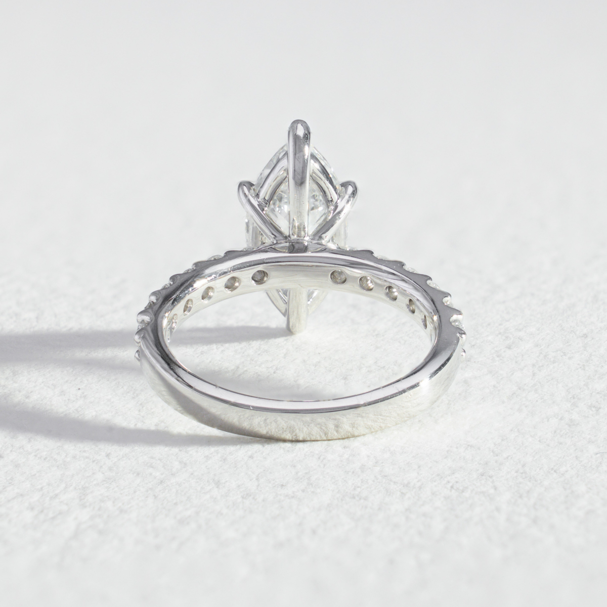 Pavé Freya | Marquise Diamond Engagement Ring