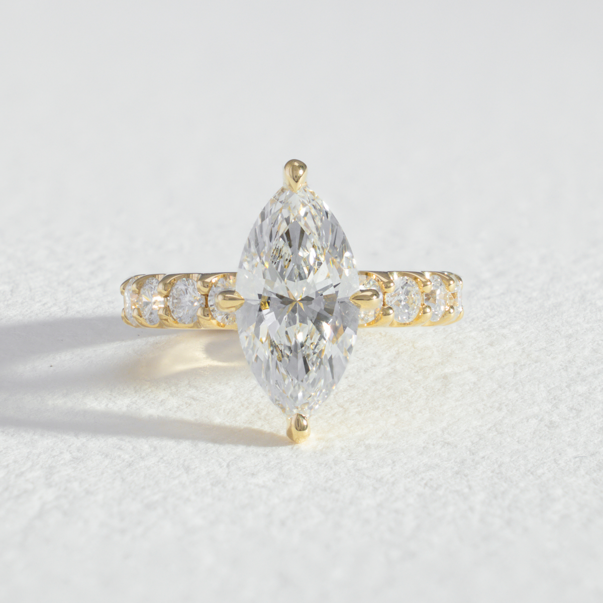Frida | Marquise Diamond Engagement Ring
