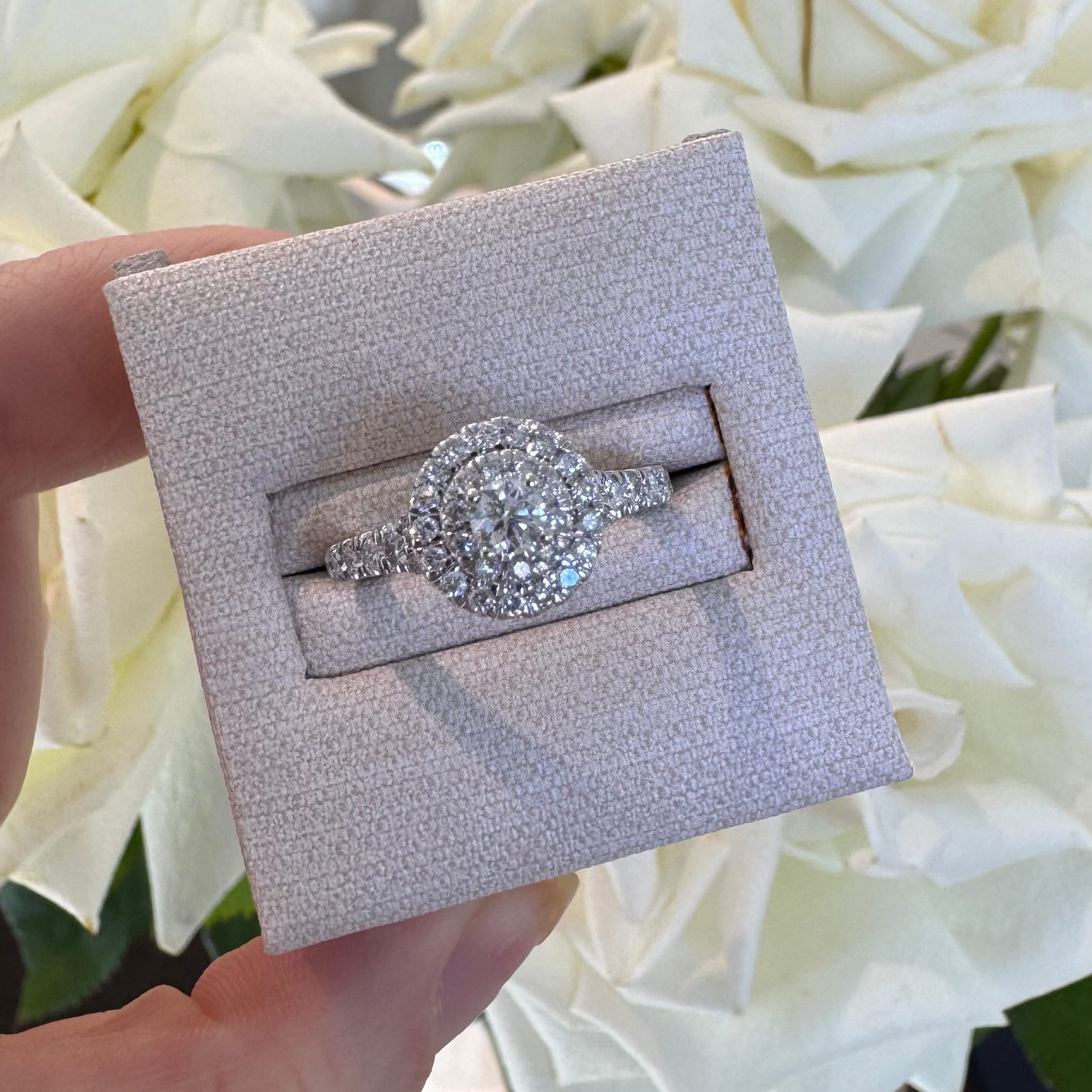 Natural Diamond Engagement Ring