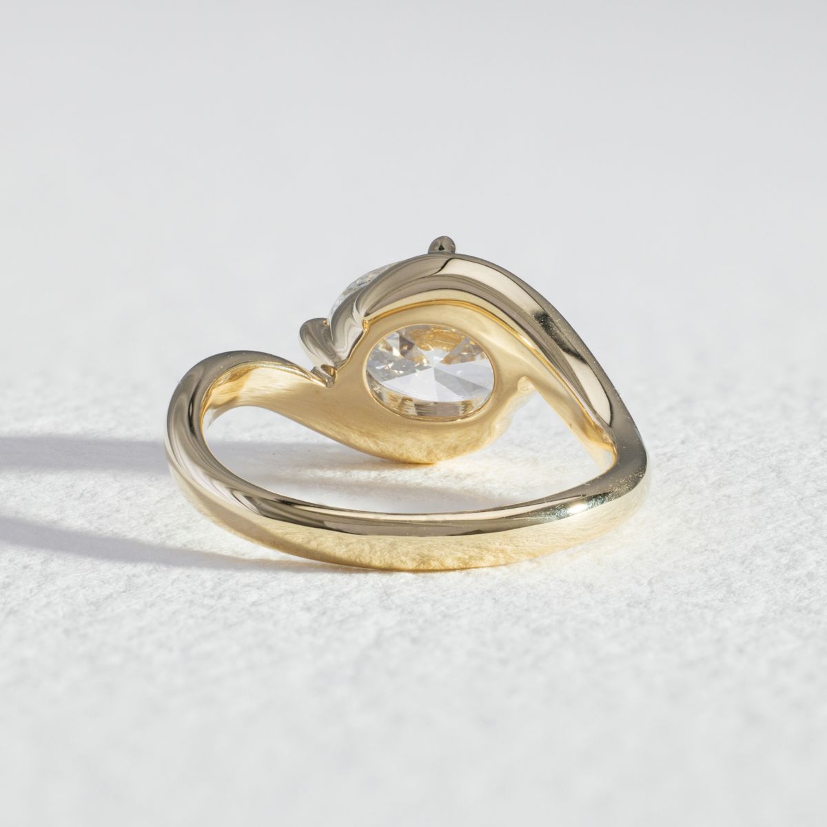 Kai | Oval Diamond Wrap Engagement Ring
