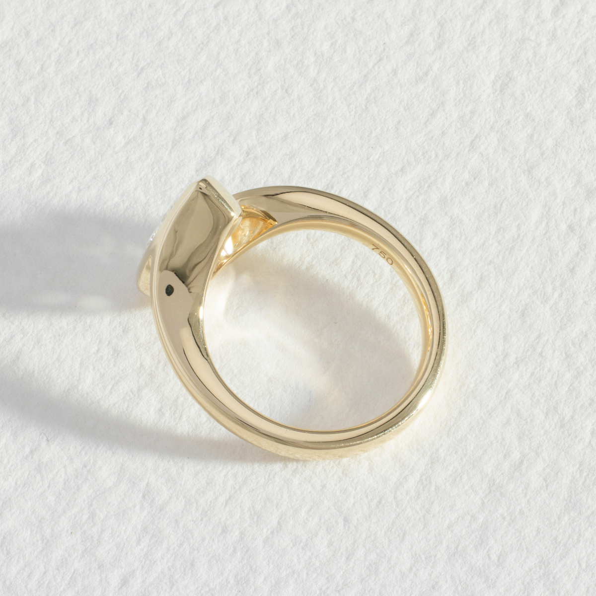 Lola | Pear Diamond Wrap Engagement Ring