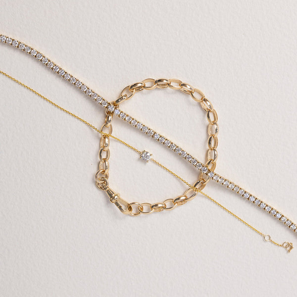 Round Diamond Bracelet