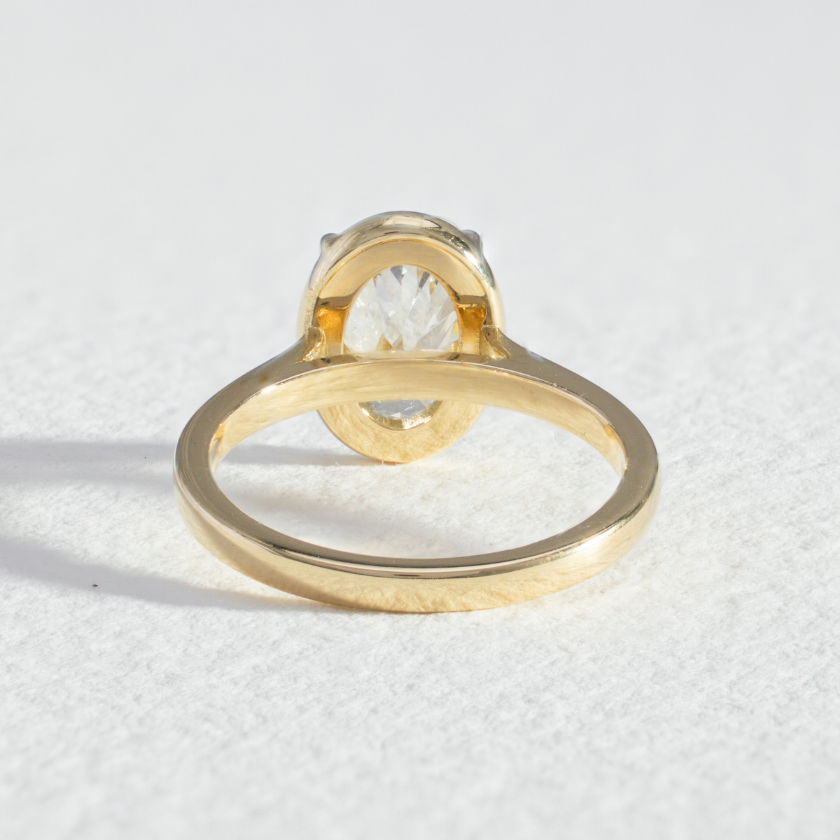 Milan | Oval Georgian Inspired Diamond Engagement Ring