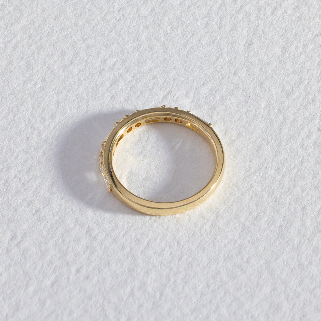 Nova | Lab Diamond Ring – Side profile view, Matthews Jewellers Newcastle