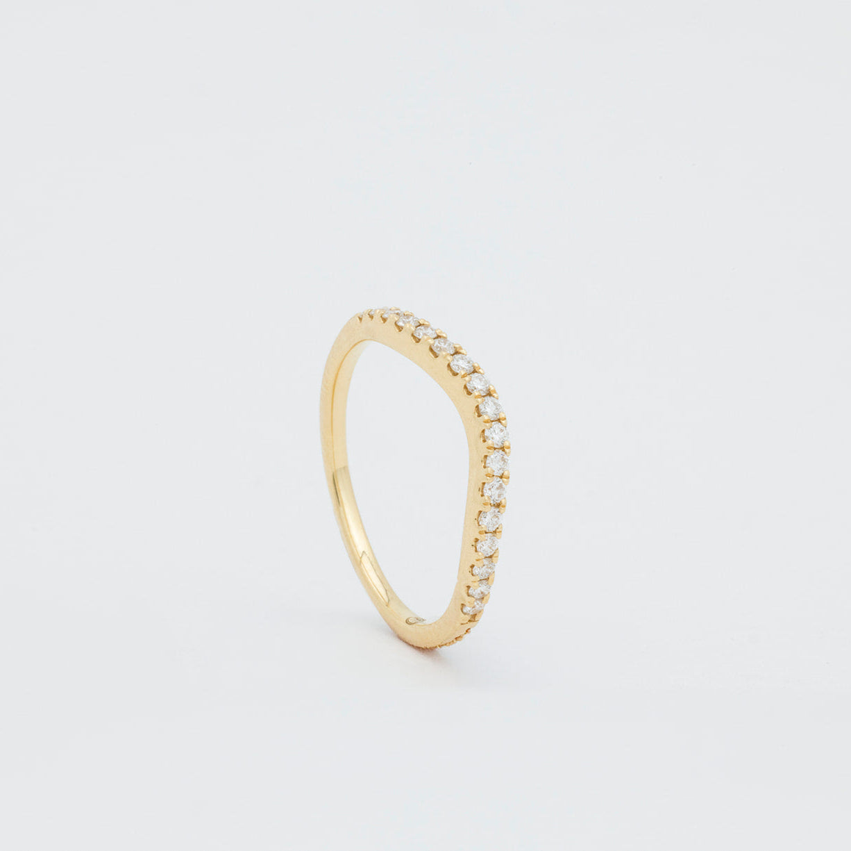 Oceane | Lab Diamond Wedding Ring – Close-up styled view, Matthews Jewellers Newcastle