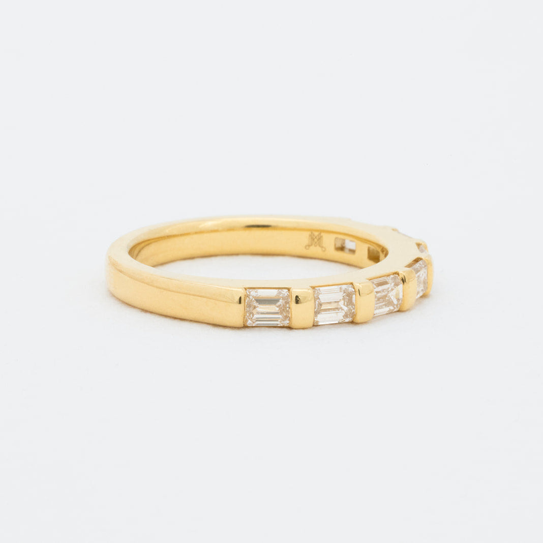 Odette | Lab Oval Diamond Wedding Ring – Close-up styled view, Matthews Jewellers Newcastle