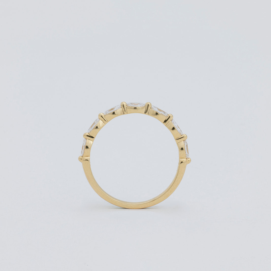 Rosa | Lab Diamond Wedding Ring – Close-up styled view, Matthews Jewellers Newcastle