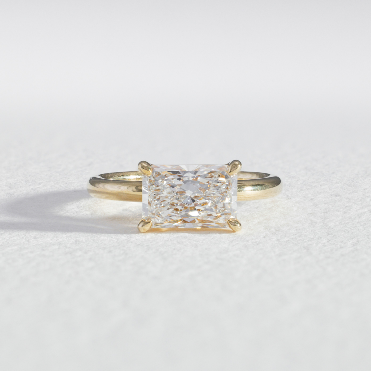 East West Sofia | East West Radiant Diamond Solitaire Engagement Ring
