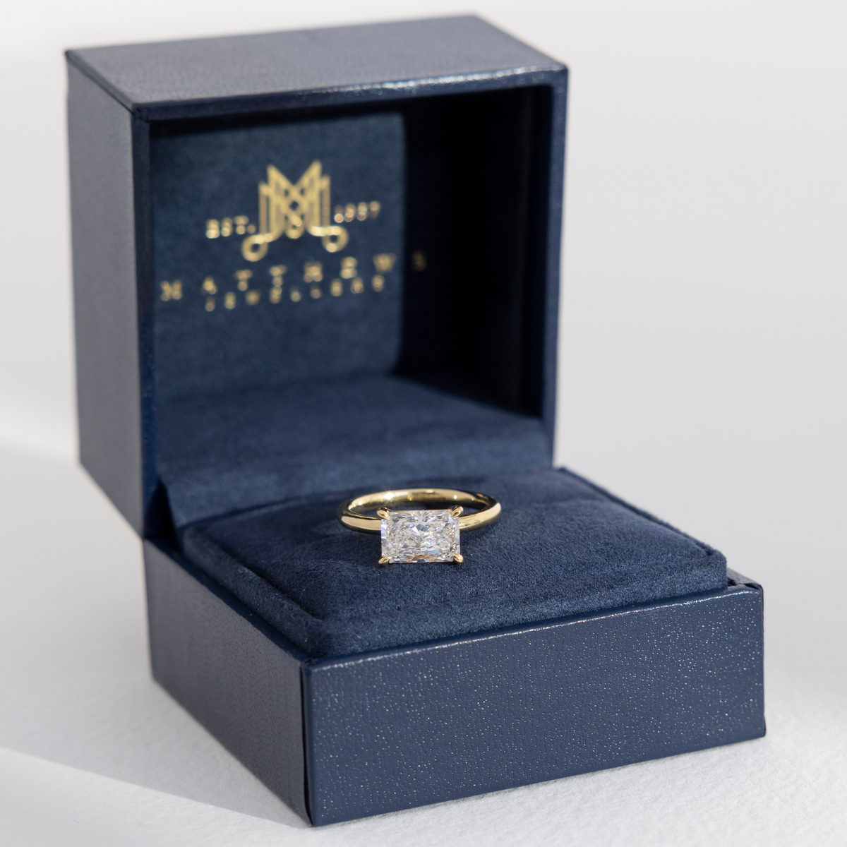East West Sofia | East West Radiant Diamond Solitaire Engagement Ring